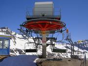 Schwarzkopfbahn - 4er Sesselbahn fix geklemmt