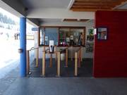 Gepflegter Kassenbereich