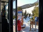 Der Skibus zum Skigebiet Kronplatz