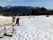 Übungslift Hocheck - Seillift/Babylift mit niederer Seilführung