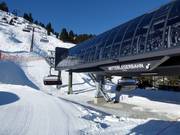 Mitterleger - 6er Hochgeschwindigkeits-Sesselbahn (kuppelbar) mit Abdeckhauben und Sitzheizung