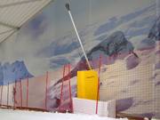 Schneilanze in der Skihalle SNØ bei Oslo