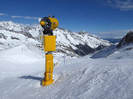 Schneesicherheit Innsbruck-Land – Schneesicherheit Stubaier Gletscher