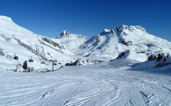 St. Anton am Arlberg: Größe der Skigebiete – Größe St. Anton/St. Christoph/Stuben/Lech/Zürs/Warth/Schröcken – Ski Arlberg