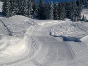 Leichte Wellenbahn am Übungsgelände
