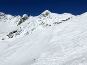 Schwarze Kanonenrohrabfahrt