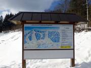 Übersichtstafel am Parkplatz