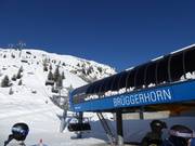Brüggerhorn - 6er Hochgeschwindigkeits-Sesselbahn (kuppelbar) mit Abdeckhauben