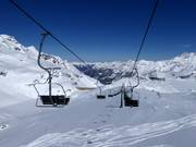 Medelzbahn - 2er Sesselbahn fix geklemmt