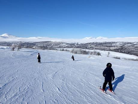 Skigebiete für Anfänger in der Provinz Jämtland (Jämtlands län) – Anfänger Ramundberget