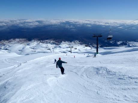 Skigebiete für Könner und Freeriding Tongariro-Nationalpark – Könner, Freerider Tūroa – Mt. Ruapehu