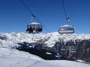 Rinneralm - 6er Hochgeschwindigkeits-Sesselbahn (kuppelbar) mit Abdeckhauben