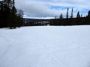 Präparierte Piste im Skigebiet Vemdalsskalet