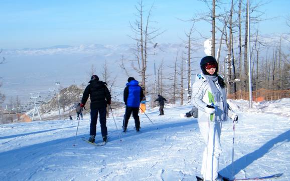 Skifahren bei Ulaanbaatar