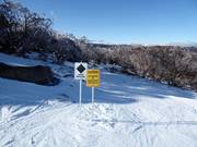 Zufahrt zu den Könnerbereichen