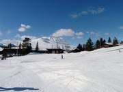 Anfängerpiste mit Förderband