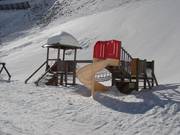 Spielplatz im Skigebiet