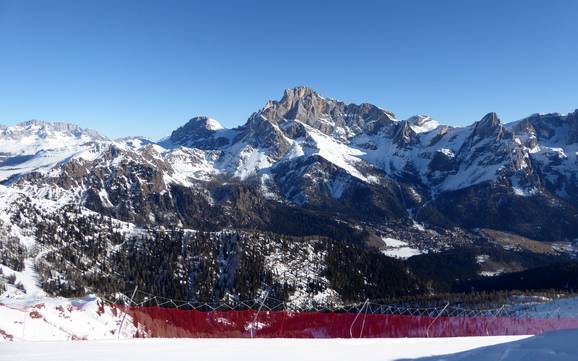 Größter Höhenunterschied in San Martino di Castrozza/Passo Rolle/Primiero/Vanoi – Skigebiet San Martino di Castrozza