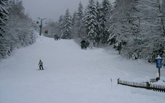 Skifahren bei Neukirchen b. Hl. Blut
