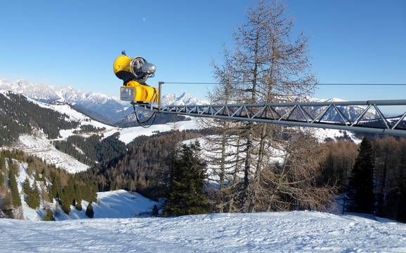 Schneesicherheit Valsugana – Schneesicherheit Lagorai/Passo Brocon – Castello Tesino