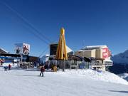 Après-Ski am Schirm an der Brüggastuba