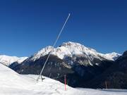 Lanzenbeschneiung nach Sent