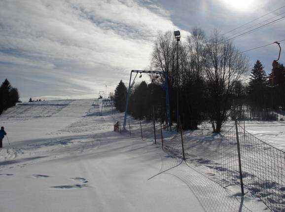 Blick über den Hang Haidmühle