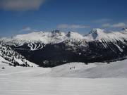 Blick von Whister Mountain zum Blackcomb Mountain