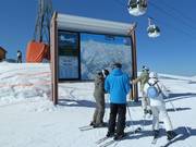 Infotafel am Roche de Mio