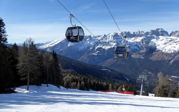Bestes Skigebiet in Altopiano della Paganella/Dolomiti di Brenta/Lago di Molveno – Testbericht Paganella – Andalo