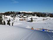 Sehr gute Pistenpräparierung