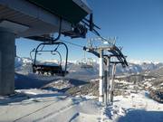 Sodoleuvre-La Croix - 4er Hochgeschwindigkeits-Sesselbahn (kuppelbar)