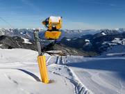 Leistungsstarke Beschneiung am Spieljoch