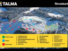Pistenplan Talma