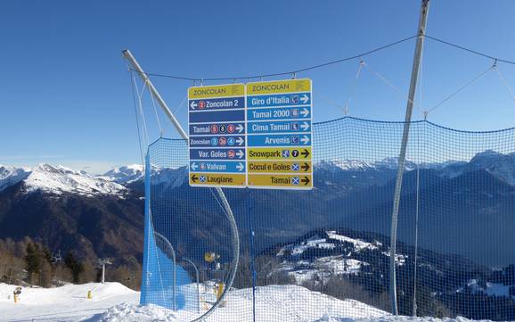 Südliche Karnische Alpen: Orientierung in Skigebieten – Orientierung Zoncolan – Ravascletto/Sutrio