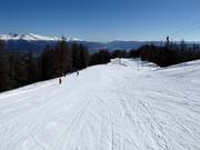 Leichte Stockerboden Abfahrt