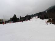 Anfängerpiste am Teleski du Grepon