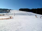 Blick auf die Hauptpiste