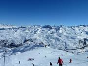 Der östliche Teil von Les Menuires