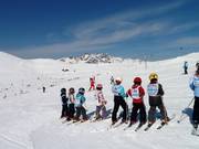 Flocons, Flöckchen: Kinderskikurs in Alpe d'Huez