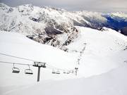 De Bellard - 4er Sesselbahn fix geklemmt