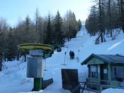 Sonnenhanglift - Schlepplift mit T-Bügel/Anker