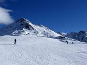 Leichte Piste an der Weißspitzbahn