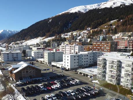 Landwassertal: Unterkunftsangebot der Skigebiete – Unterkunftsangebot Jakobshorn (Davos Klosters)