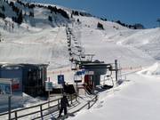 Kuchlbahn - 2er Sesselbahn fix geklemmt