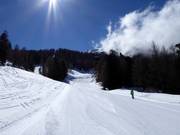 Schwere Piste beim Ronalplift