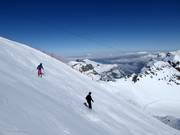 Steile Piste Schilthorn