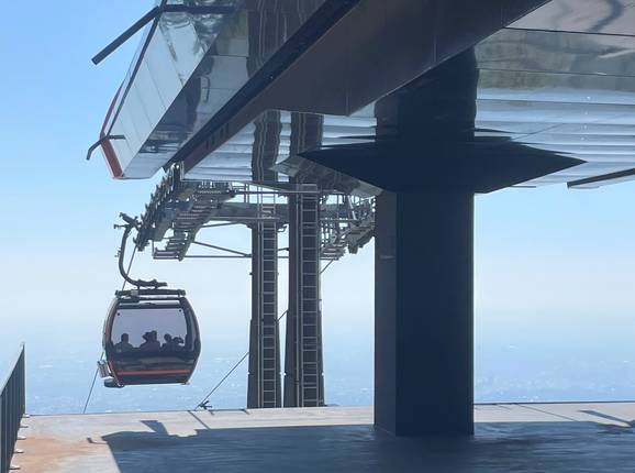 Bergstation Sljeme auf 1030 m