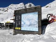 Informationstafel an der Ochsenalm