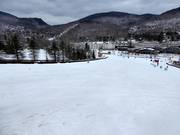 Übungspiste Harfang des Neiges im Talbereich